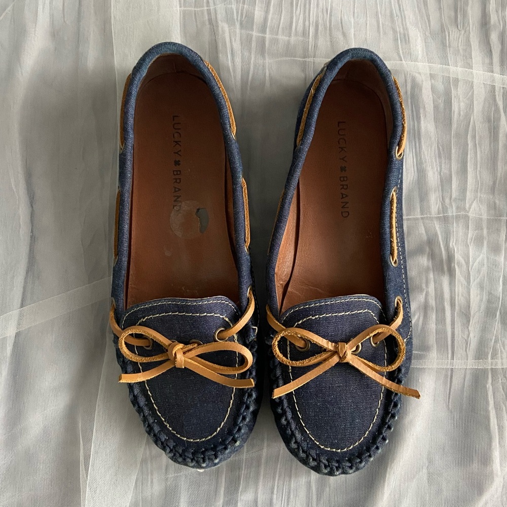 Lucky Brand 🍀 Denim Loafers
